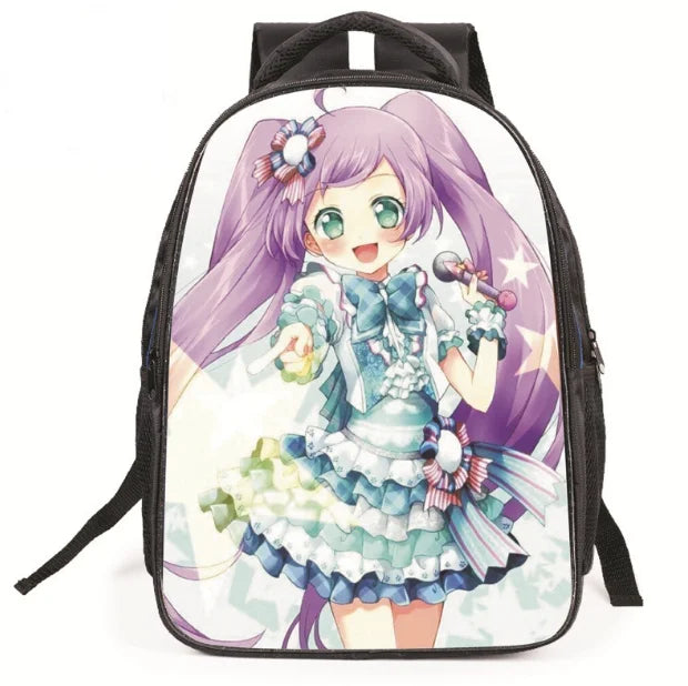 Cartoon Princess Backpack for Girls School Bag