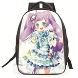 Cartoon Princess Backpack for Girls School Bag