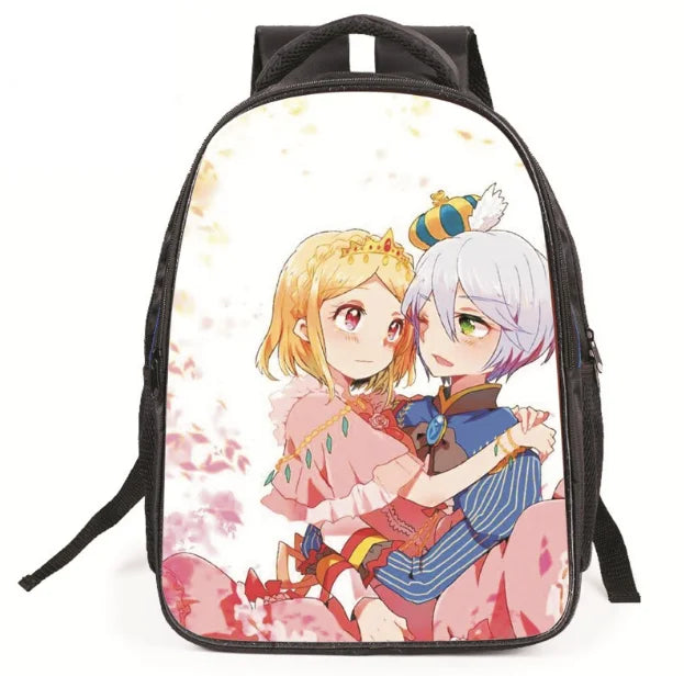 Cartoon Princess Backpack for Girls School Bag