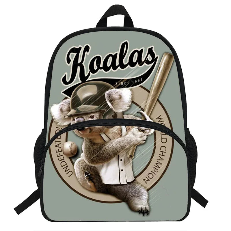 16" Koala Kids Backpack - Anime Design for Boys & Girls