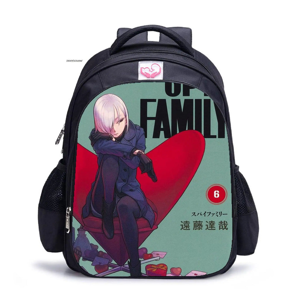 16" SPY?FAMILY Backpack 3D Print School Bag for Boys Girls