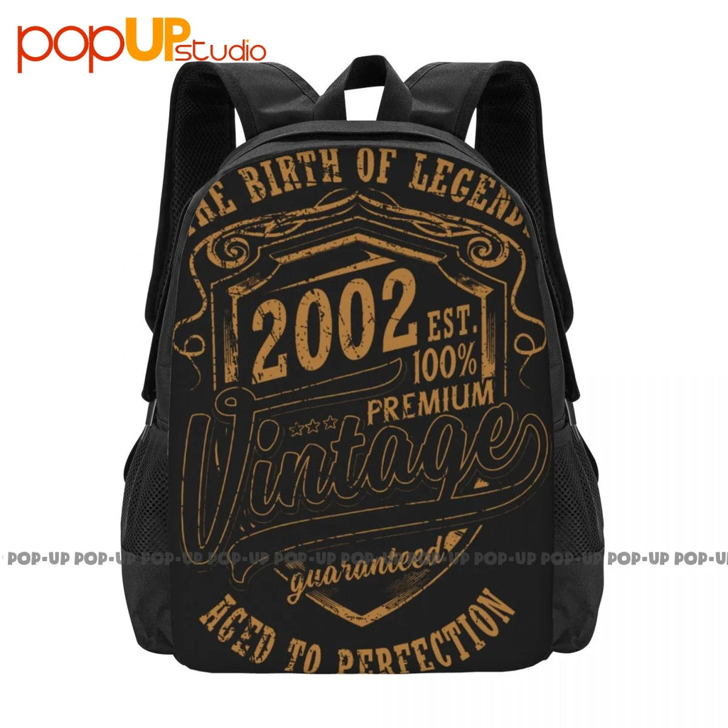 18th Birthday Funny Legends Backpack Large Capacity Bookbag