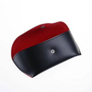 Vintage Leather Glasses Case Portable Sunglasses Holder Box Bag