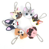 Cartoon Dog Key Case Cover Silicone Protective KEY Wallet Cat Rubber Holder