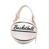 Pink Basketball Bag Crossbody Chain Hand Bag for Women