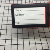 1Pc City Name PVC Luggage Tag Address Holder Baggage Label Identifier Travel