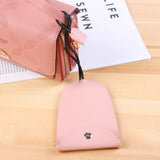 Cartoon Leather Car Key Bag Pull Key Case Cover Organizer