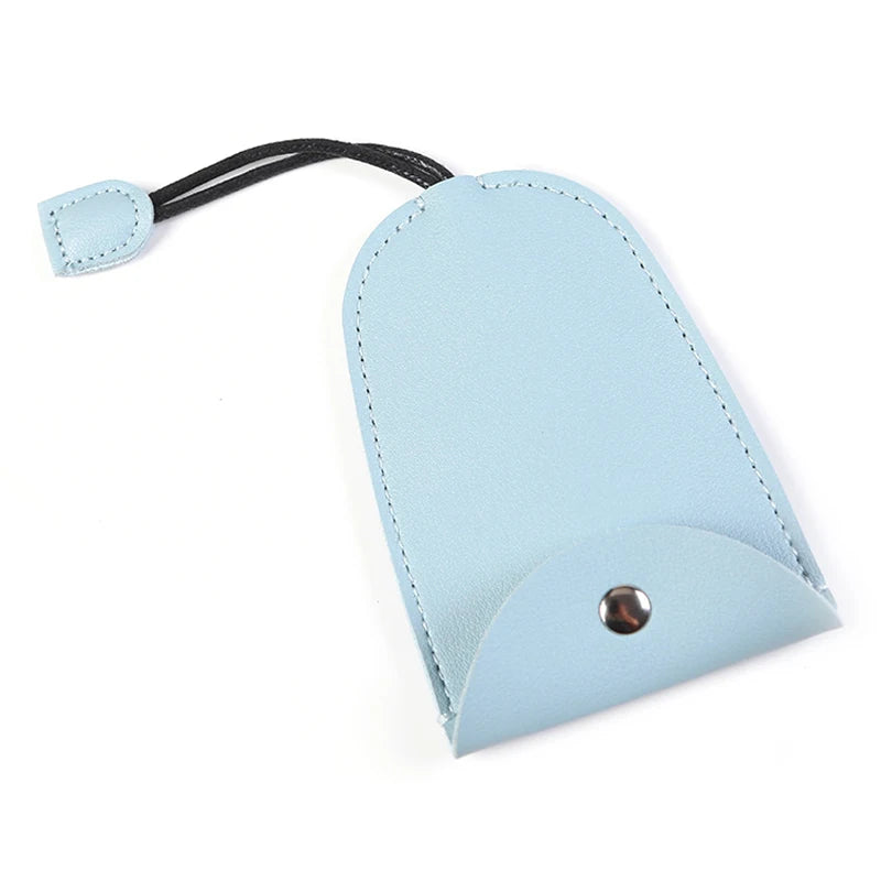 Cartoon Leather Car Key Bag Pull Key Case Cover Organizer