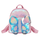 Kids Sequin Butterfly Schoolbag Water Proof Cartoon Backpack