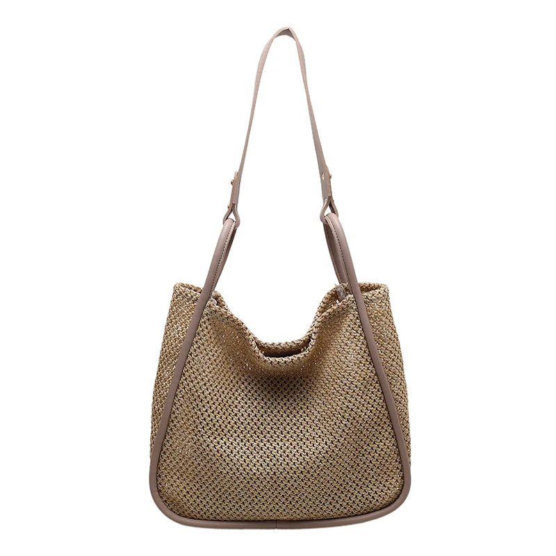 Straw Beach Bag Rattan Woven Handbag Shoulder Bag SG389
