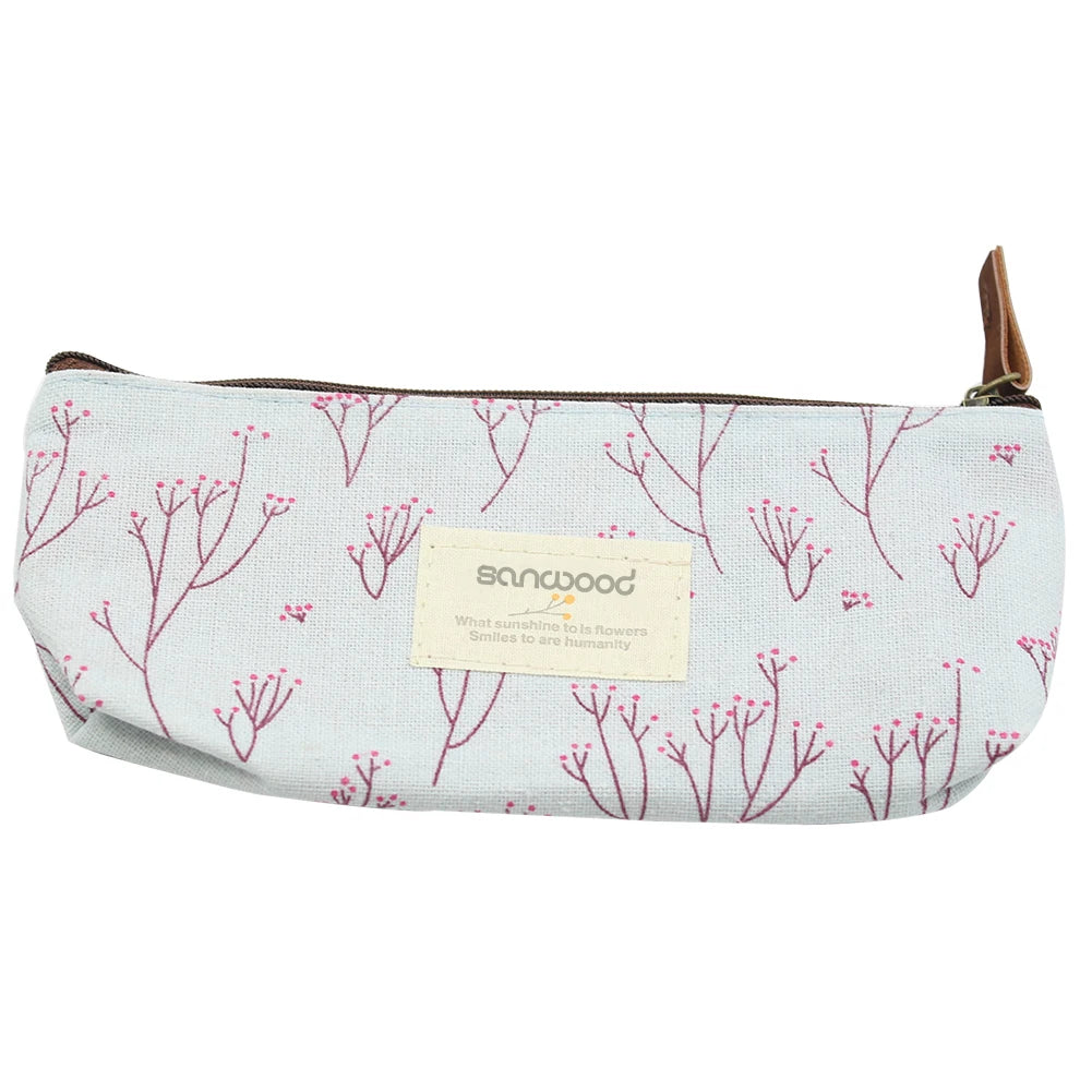 Fresh Flower Floral Case Cosme tic Makeup Tool Bag Storage Pouch Purse