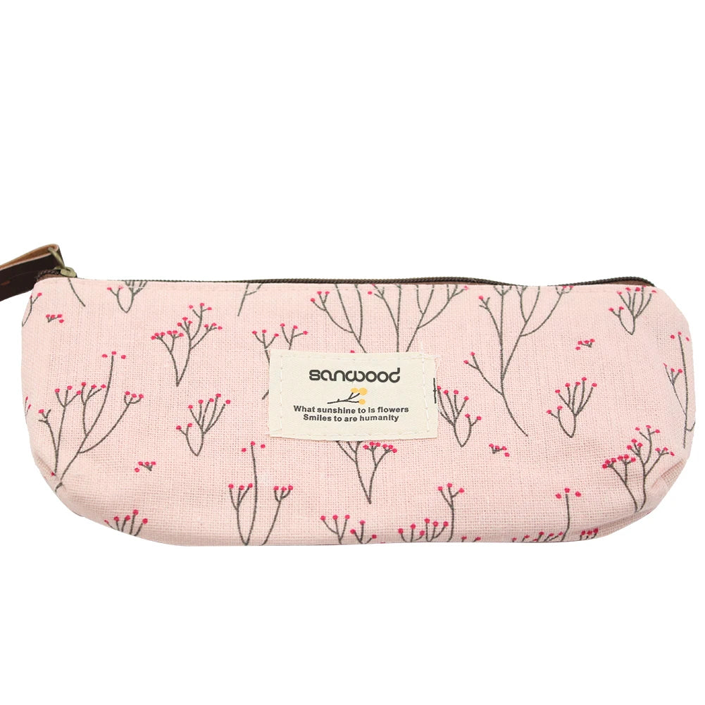 Fresh Flower Floral Case Cosme tic Makeup Tool Bag Storage Pouch Purse