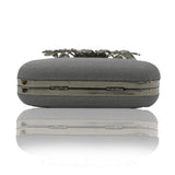 Kingluck Pu Wedding Clutch with Pearls