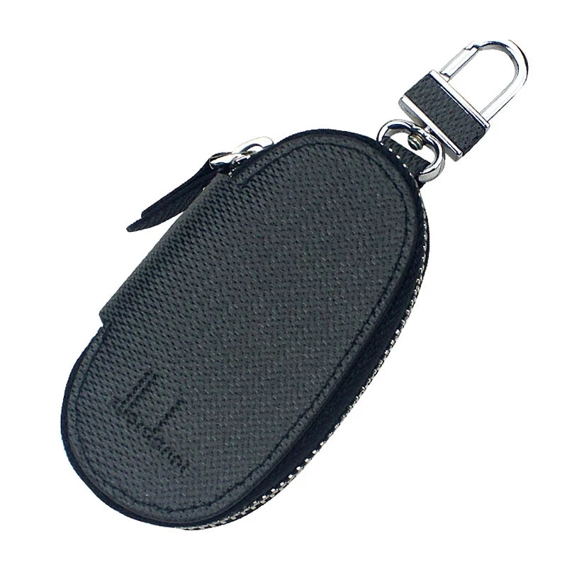 Solid Leather Trunk Car Styling Wallet Key Bag K002