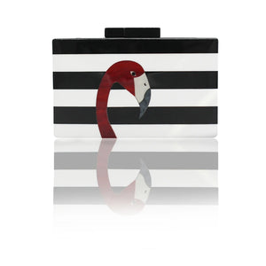 Flamingo Clutch Party Polyester Shoulder Bag European High-end Women Wallet