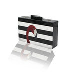 Flamingo Clutch Party Polyester Shoulder Bag European High-end Women Wallet