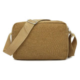 Casual Polka Dot Canvas Shoulder Bag Solid Women Messenger Bag