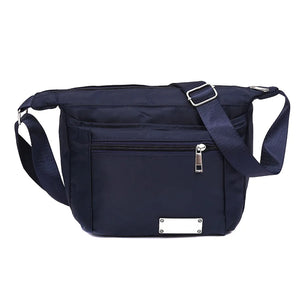 Casual Nylon Beach Bag Multilayer Handbags Women Shoulder Bag