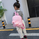 3D Cartoon Plush Children Backpacks Animal Kids Backpack