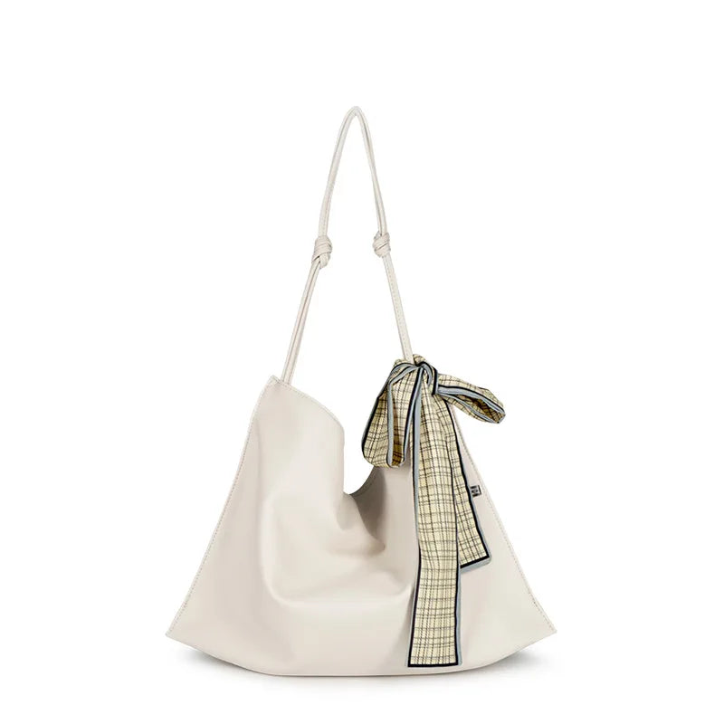 Bowknot Shoulder Bag for Women Large Stylish Tote Bags