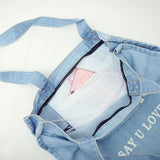 Casual Shoulder Vest Large Capacity Shopping Bag Solid Girls Hand Bag Women Pack