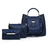 Cheap Leather Handbag Set for Women