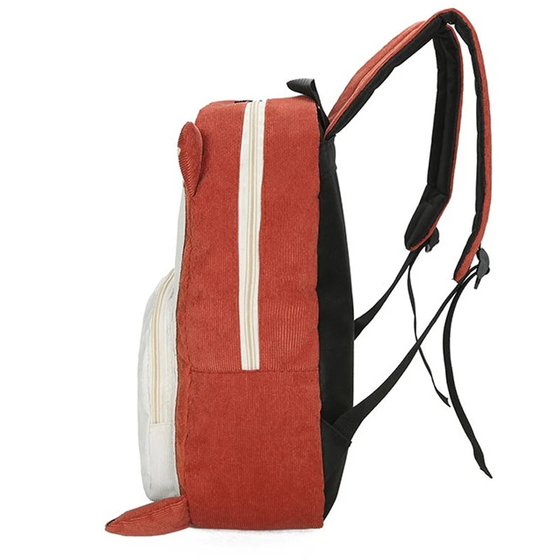 Japanese Cartoon Animals Backpack School Bag for Girls