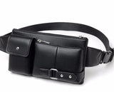 Men's Pockets Waist Pack Shoulder Chest Bag