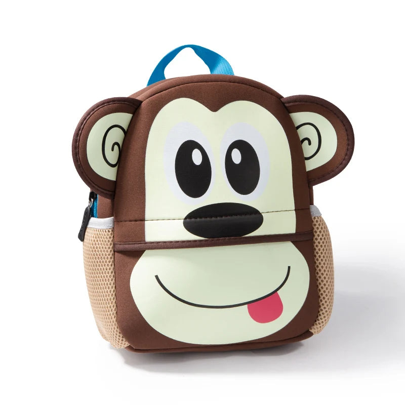3D Pink Sheep School Backpacks Kids Neoprene School Bags