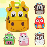 3D Pink Sheep School Backpacks Kids Neoprene School Bags