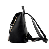 Girls School Backpack Top-handle PU Leather Mochila Escolar Travel Bag