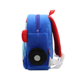 3D Car Kids School Bag Plush A4 Size Capacity 2-6 Years Toddler Backpack