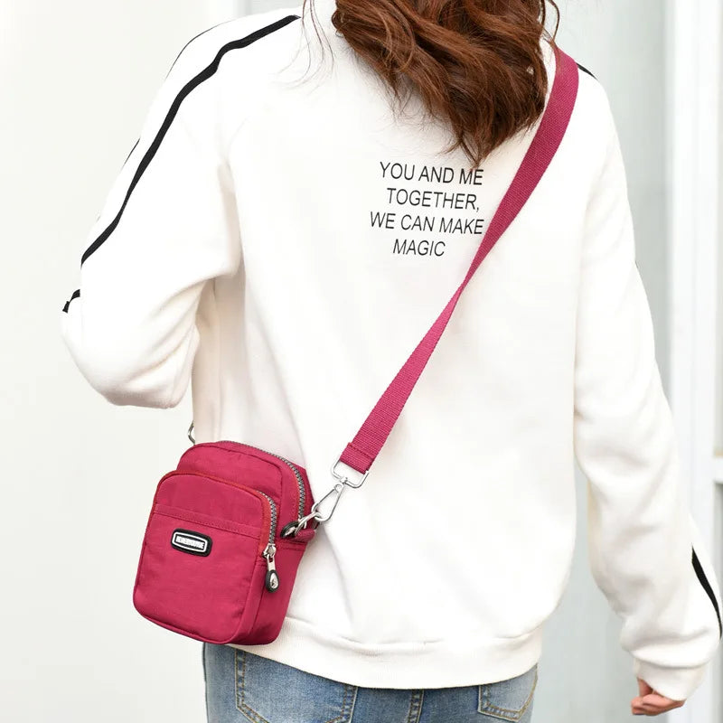 Summer Leisure Women Bag Multifunction Belt Bag Handbag Clutch
