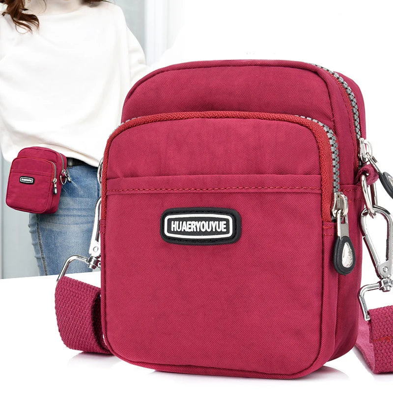 Summer Leisure Women Bag Multifunction Belt Bag Handbag Clutch