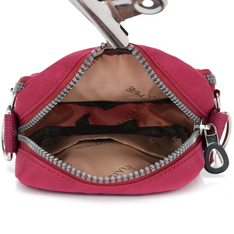 Summer Leisure Women Bag Multifunction Belt Bag Handbag Clutch