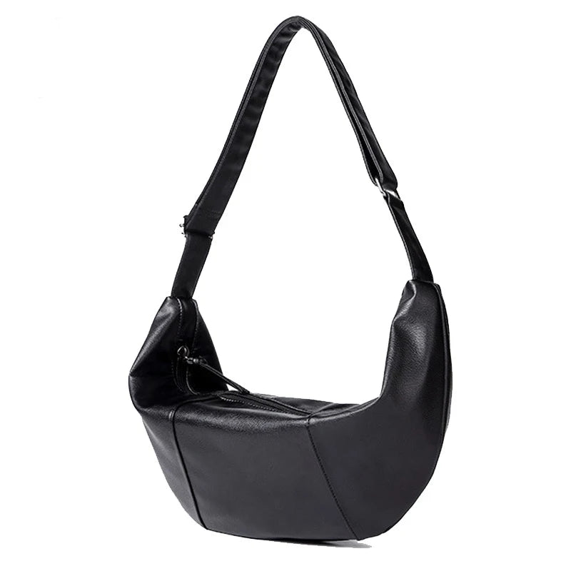 Men's Personalized Travel Bucket Bag Casual Messenger Bag