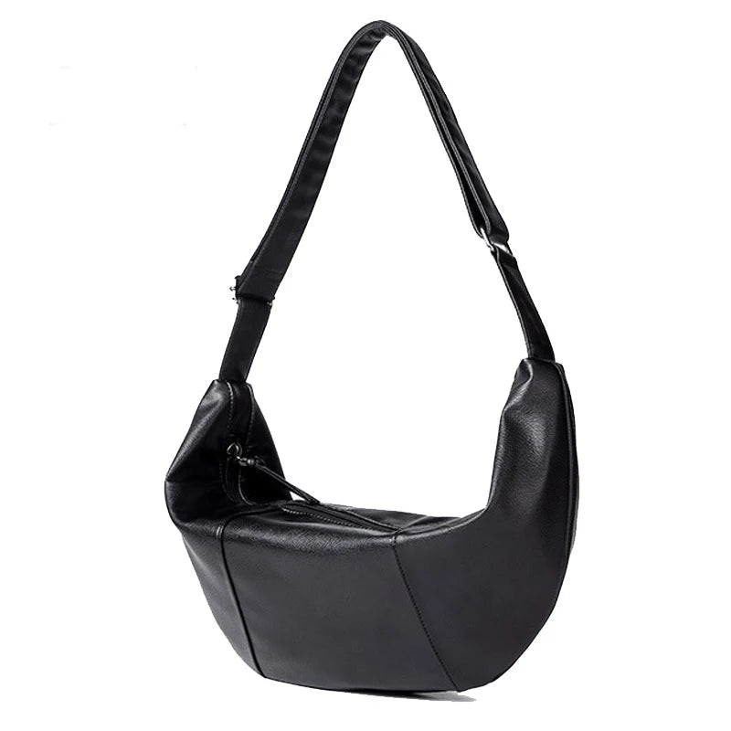 Men's Personalized Travel Bucket Bag Casual Messenger Bag