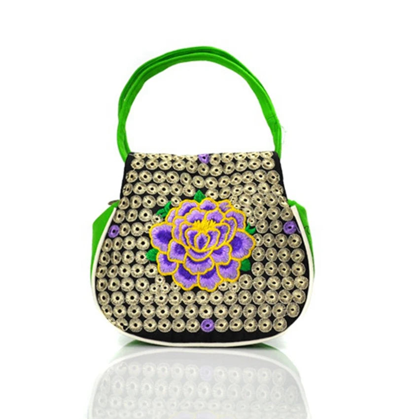 Chinese Embroidery Handbag Women's Travel Bag