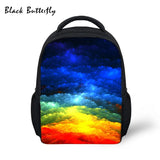 Kids School Backpack Starry Sky Pattern Kindergarten Bag