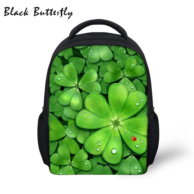 Kids School Bags Flower Pattern Student Bags Children Book Bag Nursery Bag