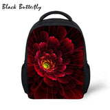 Kids School Bags Flower Pattern Student Bags Children Book Bag Nursery Bag