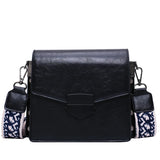 PU Lady Messenger Bag Women Shoulder Bag Girl Hand Bag Metal Button Lipstick Bag