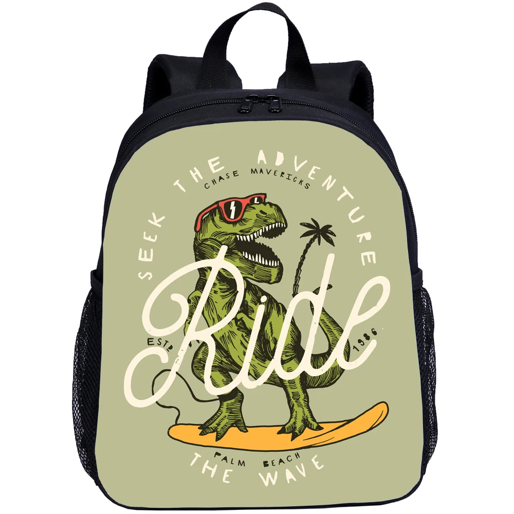 Cartoon Dinosaur Toddler School Bag for Kids Backpack
