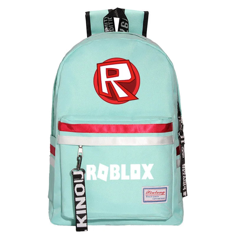 Children Character Backpack Personalised Pattern Zipper School Bag