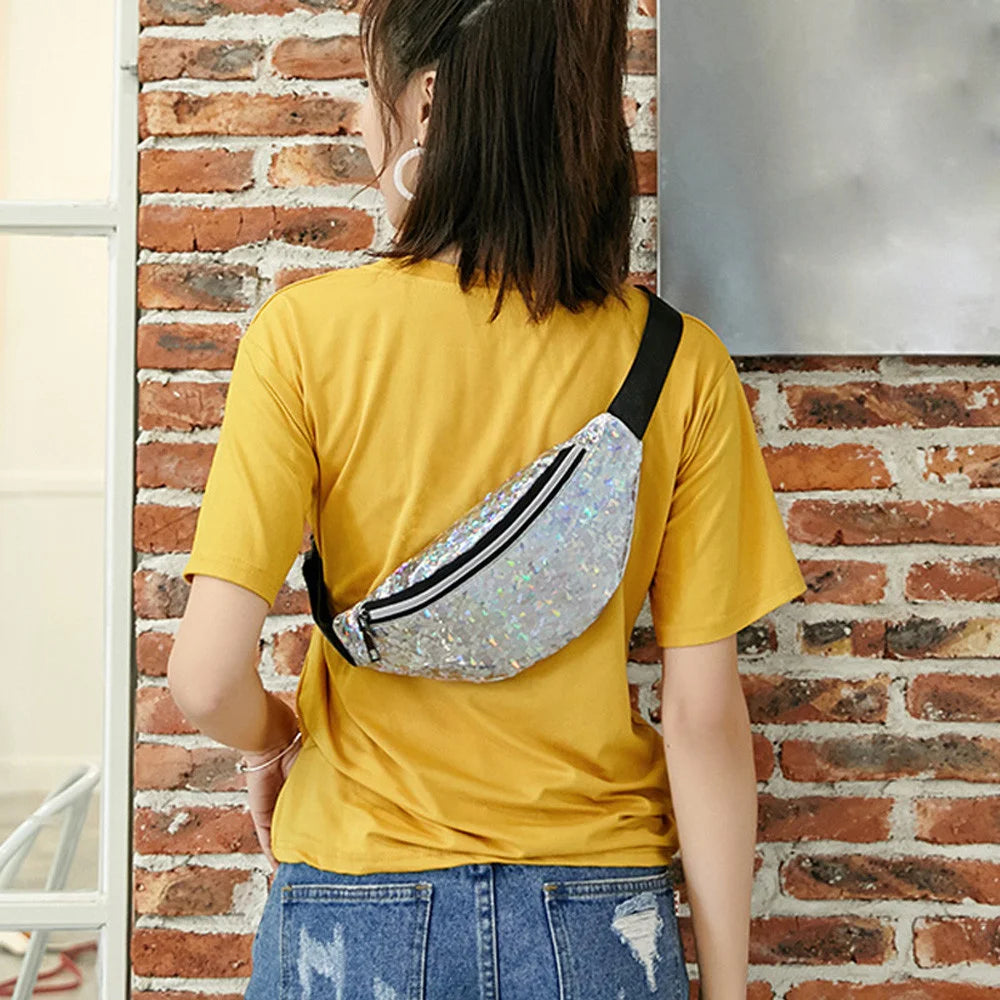 Waterproof Waist Bag Female Belt Chest Handbag Unisex Waist Pack
