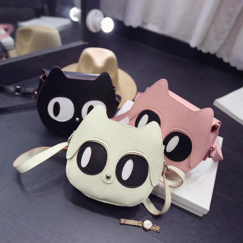 Women Bag Over Shoulder Handbags Crossbody Sling Leather Cartoon Print