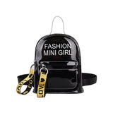 Kids Small Jelly Backpack Casual Wild Shoulder Bag