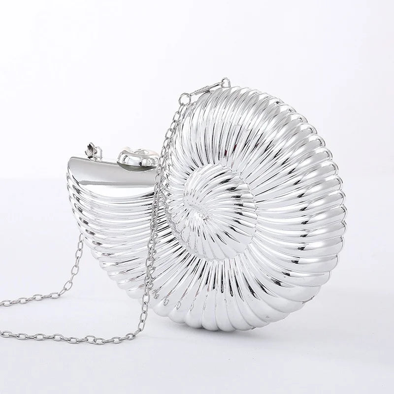 Conch Evening Bag Chain Dinner Bag Hand Bag