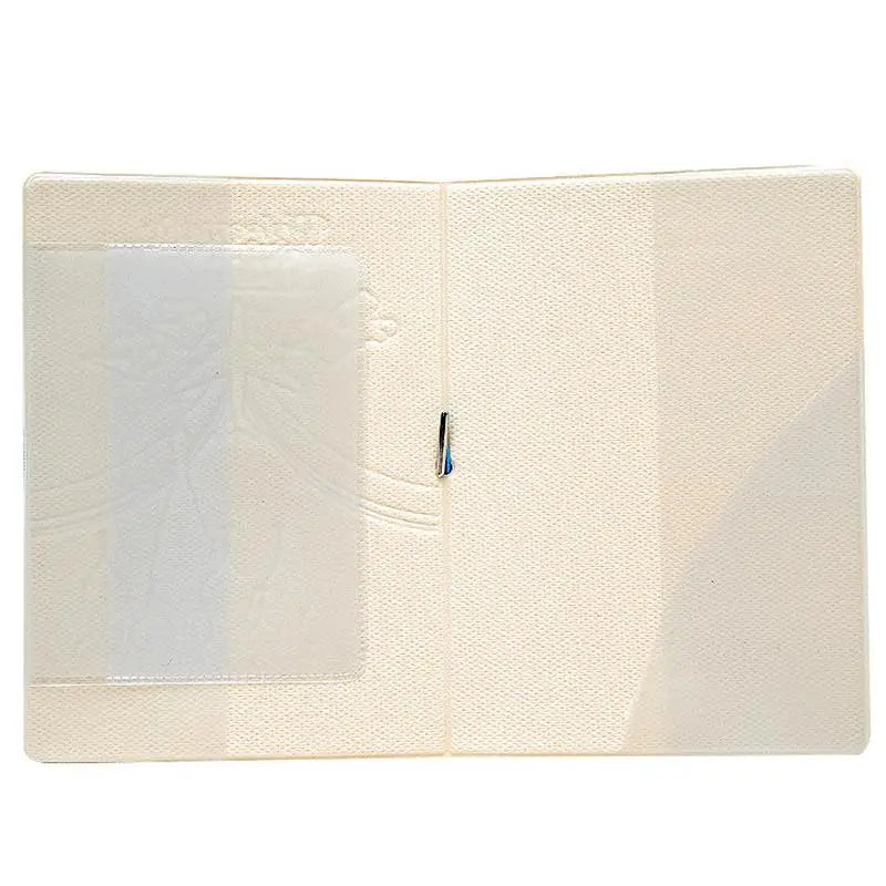 Cartoon Passport Holder PVC Leather Travel Cover