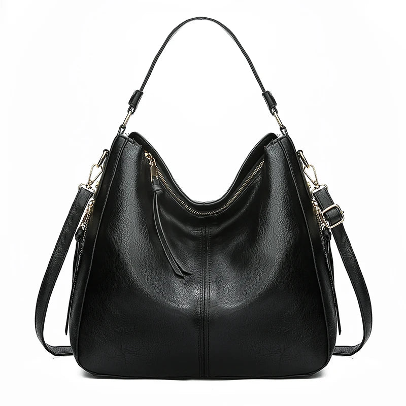 Women Crossbody Bag Casual Totes PU Leather Hobo Messenger Bag